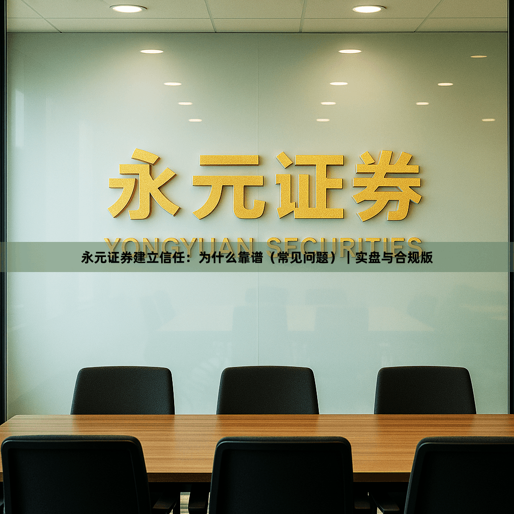 永元证券建立信任：为什么靠谱（常见问题）｜实盘与合规版