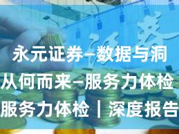 永元证券—数据与洞察—合规从何而来—服务力体检｜深度报告
