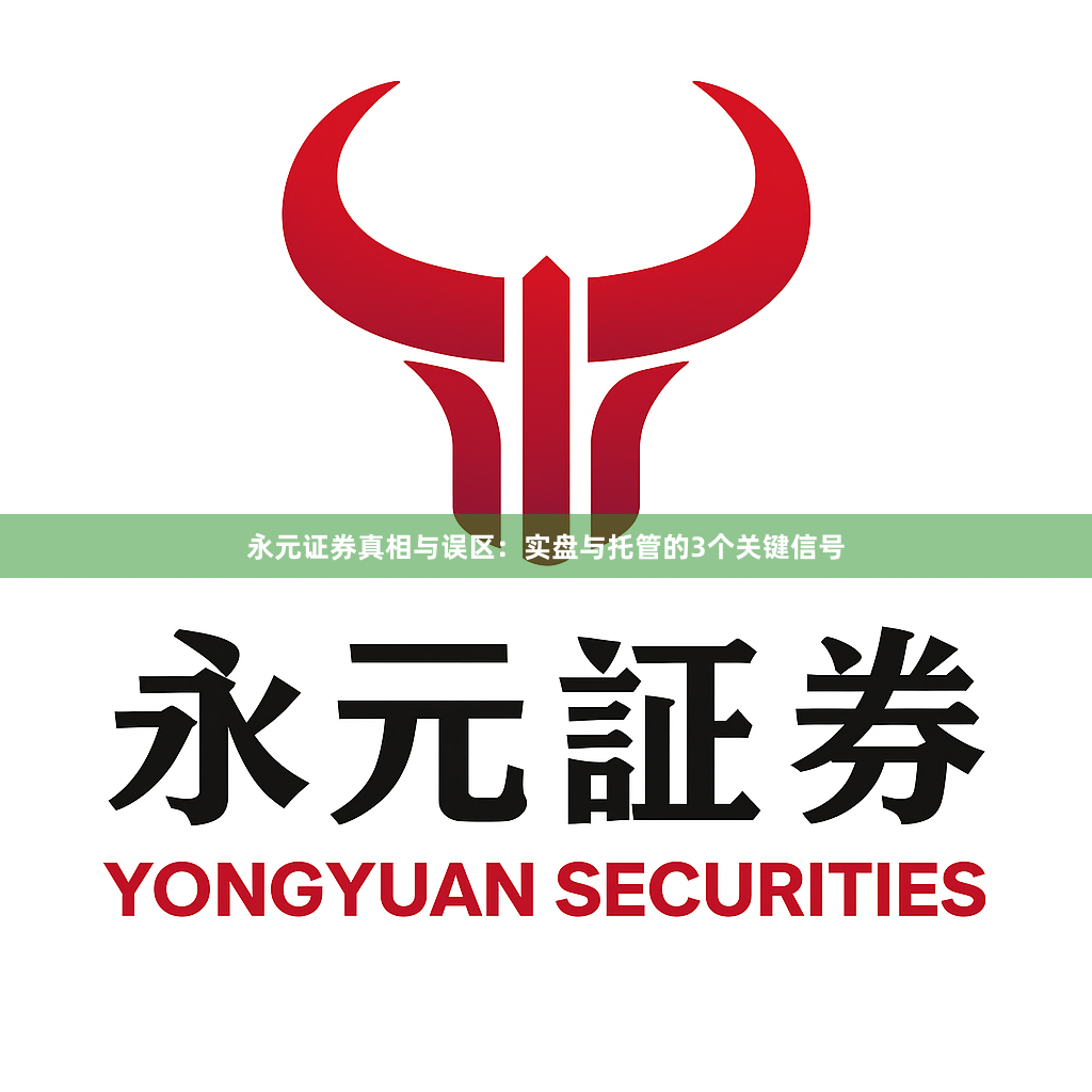 永元证券真相与误区：实盘与托管的3个关键信号