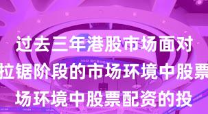 过去三年港股市场面对指数反复拉锯阶段的市场环境中股票配资的投