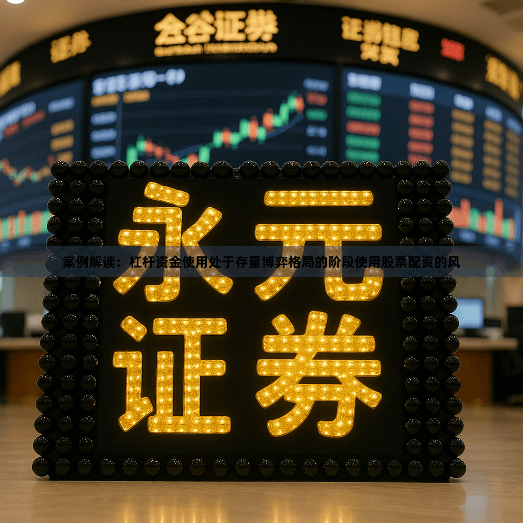 案例解读：杠杆资金使用处于存量博弈格局的阶段使用股票配资的风