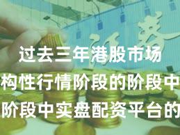 过去三年港股市场处于结构性行情阶段的阶段中实盘配资平台的市场